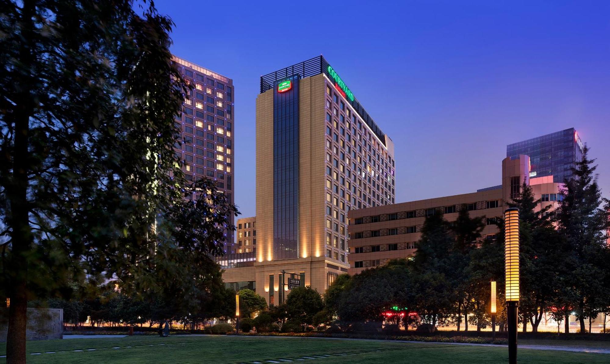 Courtyard By Marriott Hangzhou Wulin Exteriör bild